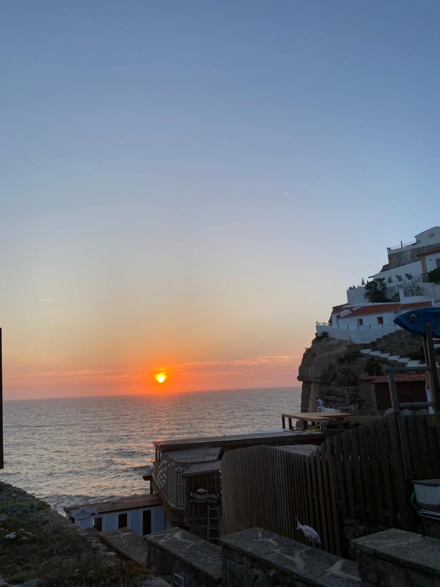 Azenhas Do Mar Roadside House Villa Colares Kültér fotó