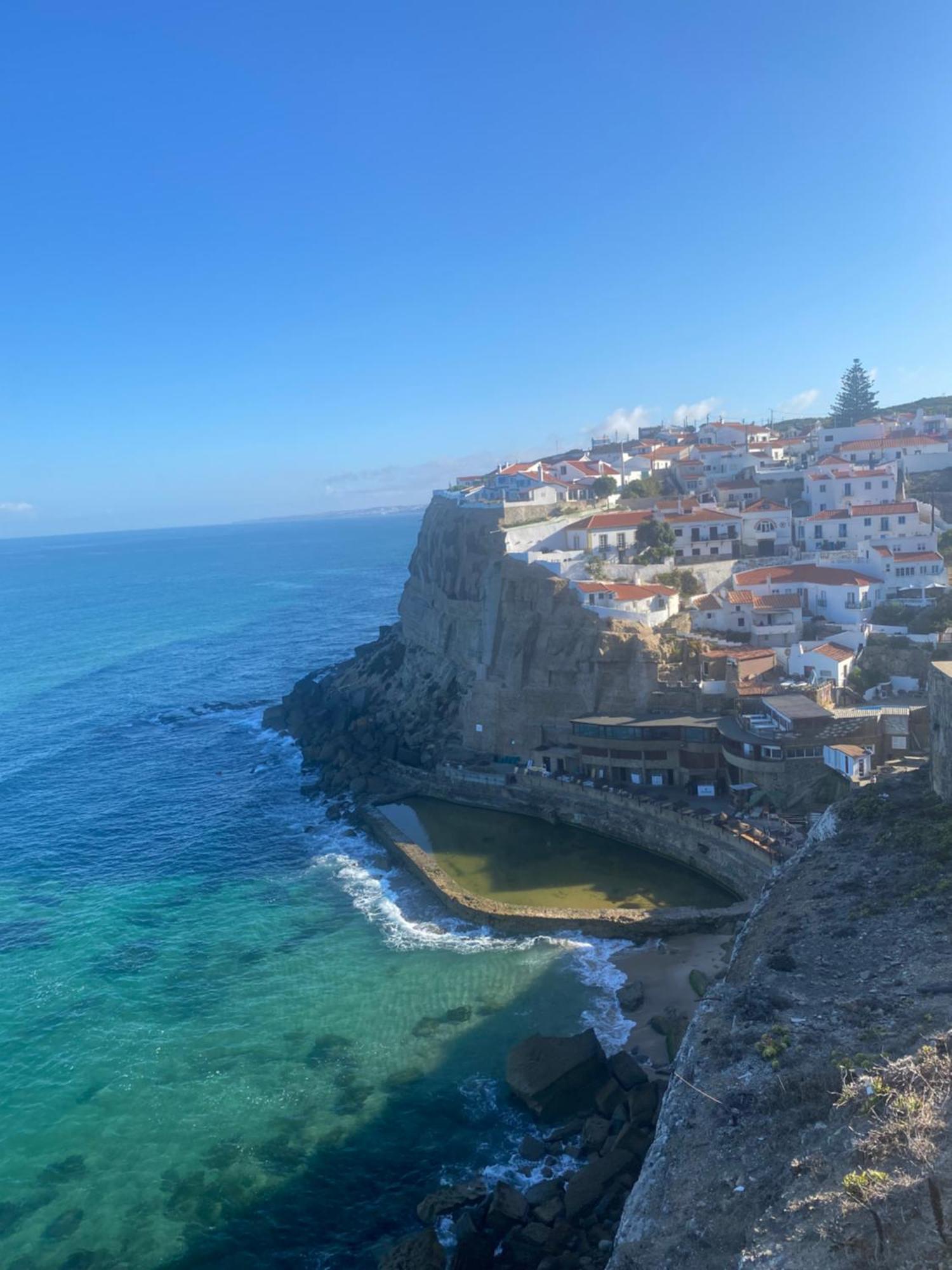 Azenhas Do Mar Roadside House Villa Colares Kültér fotó