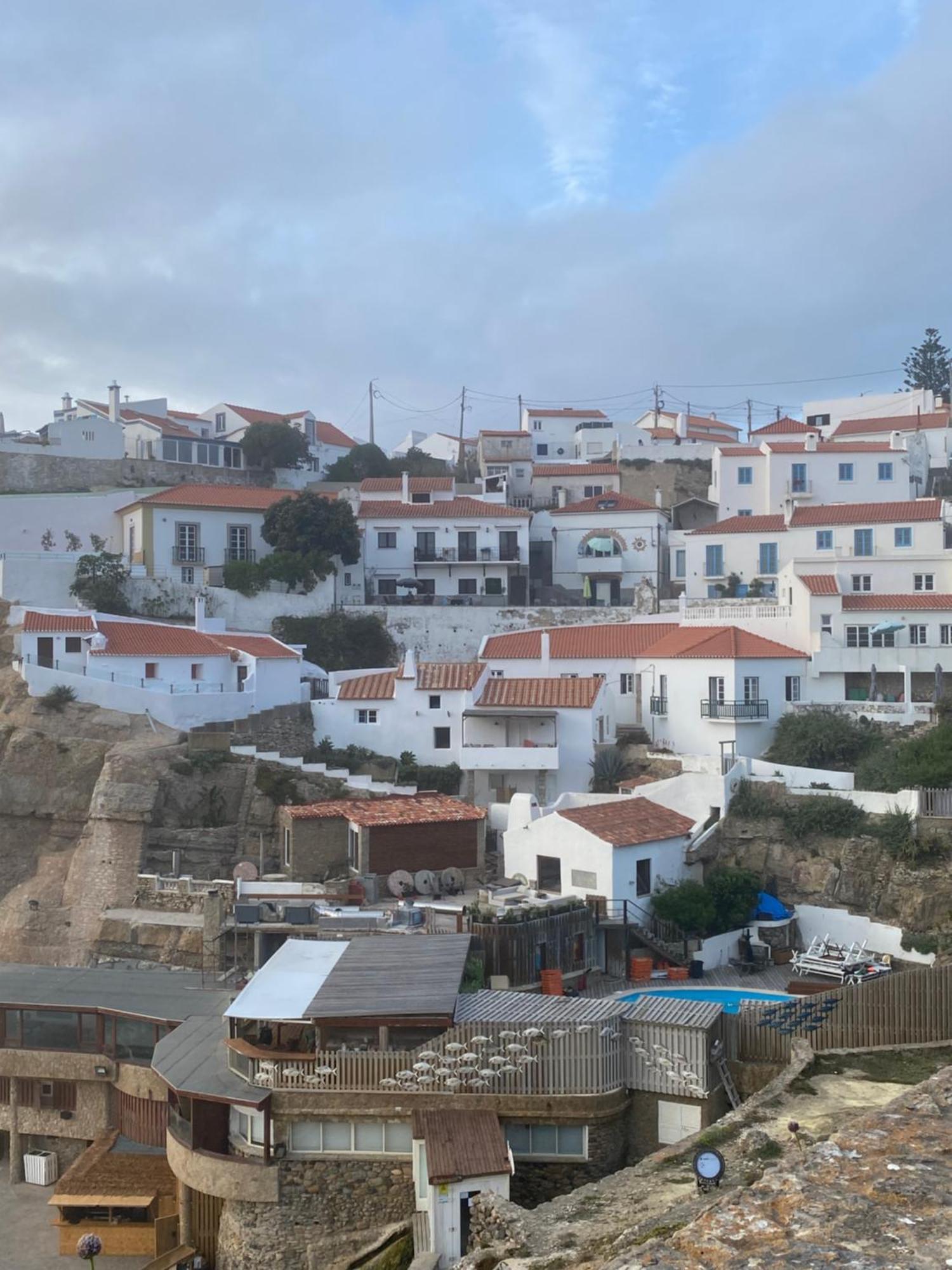 Azenhas Do Mar Roadside House Villa Colares Kültér fotó